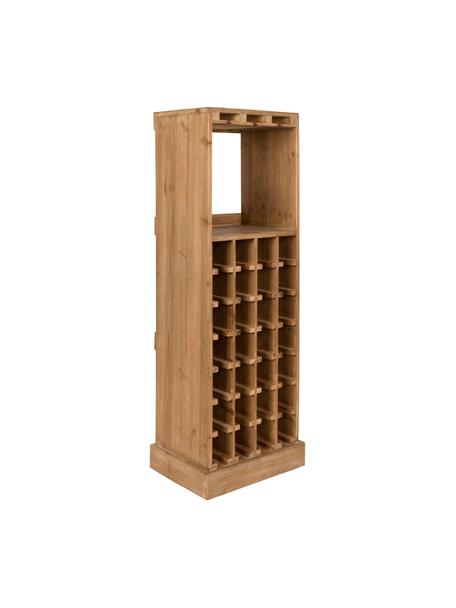Casier à vin Claude, Bois de chêne, larg. 44 x haut. 119 cm