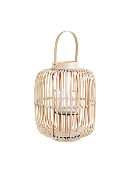 Lanterne en bambou Merille, Brun clair, Ø 34 x haut. 43 cm