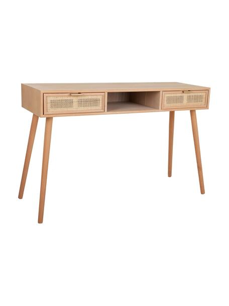 Dřevěný psací stůl Cayetana, Dřevo, Š 120 cm, V 76 cm