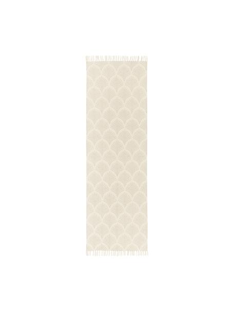 Alfombra corredor de tejido plano de algodón con flecos Klara, 100% algodón

El material utilizado para este producto ha sido probado contra sustancias nocivas y está certificado según STANDARD 100 por OEKO-TEX®, HOHENSTEIN HTTI, 21.HIN.90042., Beige, An 80 x L 250 cm