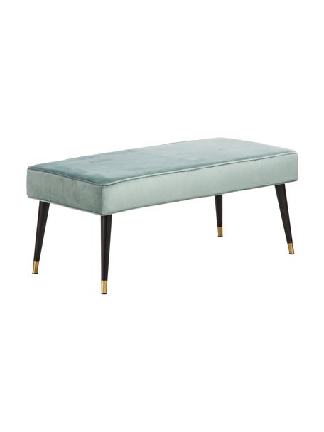 Banquette en velours Beverly, Turquoise