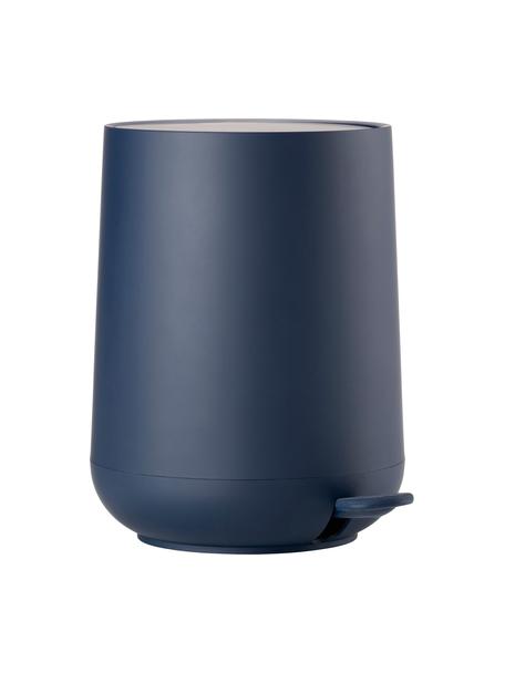 Abfalleimer Nova mit Softmotion-Deckel in Dunkelblau, ABS-Kunststoff, Blau, 5 L