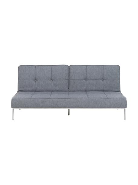 Schlafsofa Perugia (3-Sitzer), Bezug: Polyester Der hochwertige, Füße: Metall, lackiert, Webstoff Hellgrau, B 198 x T 95 cm