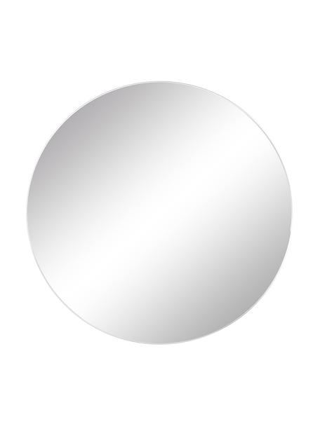 Okrągłe lustro ścienne Erin, Odcienie srebrnego, Ø 80 x G 2 cm