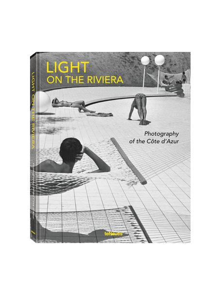 Ilustrovaná kniha Light on the Riviera, Papír, Šedá, D 34 cm, Š 28 cm