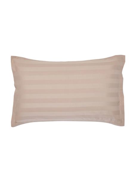 Federa arredo in raso color taupe Willa 2 pz, Tessuto: raso Densità del filo 250, Taupe, Larg. 50 x Lung. 80 cm, 2 pz