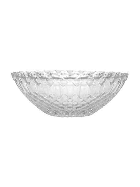 Müslischale Milesia aus Ornamentglas, 2 Stück, Glas, Transparent, Ø 17 x H 6 cm
