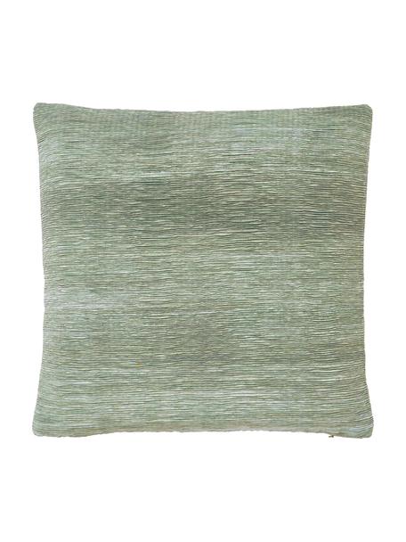 Poszewka na poduszkę Aline, 100% poliester, Zielony, S 45 x D 45 cm