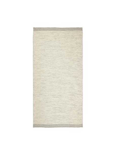 Ręcznie tkany dywan z wełny Asko, Beżowy, S 70 x D 140 cm (Rozmiar XS)