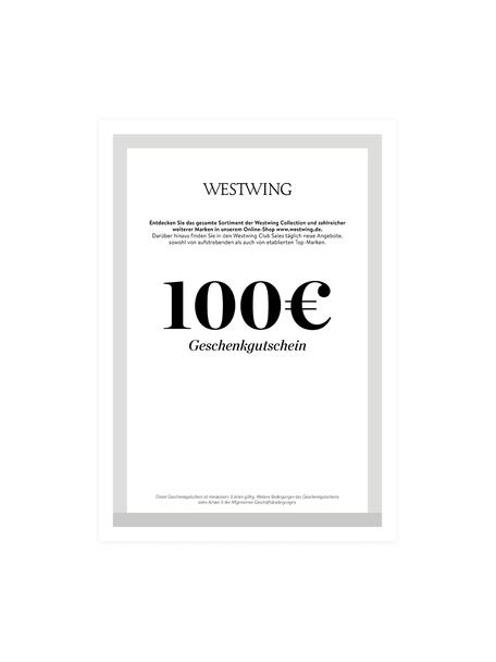 Gutschein zum Ausdrucken, Digitaler Gutschein zum selbst Ausdrucken und sofort verwenden! 
Nach Zahlungseingang erhalten Sie direkt eine E-Mail mit dem Link zu Ihrem Gutschein. Sie können einfach die PDF-Datei abspeichern und ausdrucken., Weiß, Grau, 100