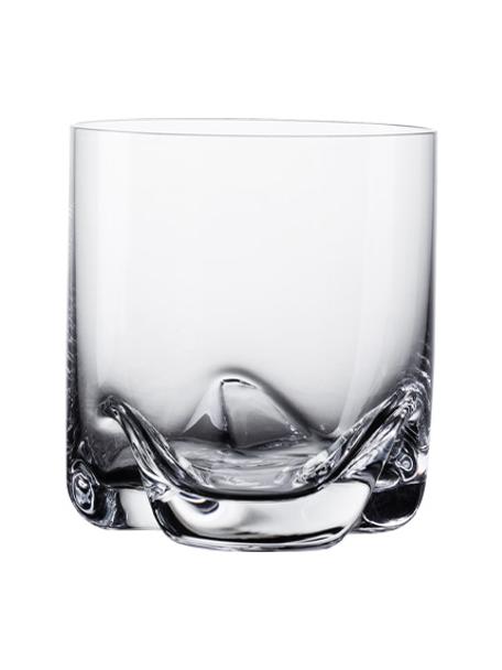 Bicchiere acqua trasparente Sol 4 pz, Vetro, Trasparente, Ø 8 x Alt. 9 cm, 300 ml