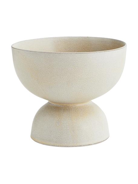Übertopf Mabel aus Steingut, Steingut, Beige, Ø 19 x H 14 cm