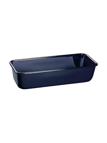 Molde para horno Name, Acero esmaltado, Azul marino, An 25 x Al 8 cm