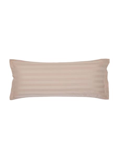 Fundas de almohada de satén Willa, 2 uds., Gris pardo, An 50 x L 70 cm