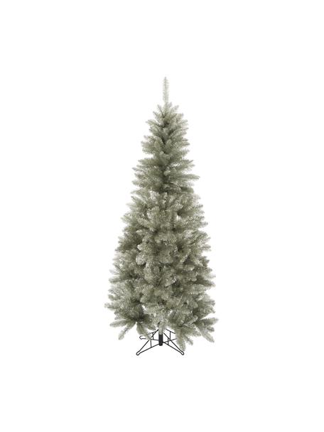 Künstlicher Weihnachtsbaum Colchester in Silber, Kunststoff, Grün, Ø 84 x H 185 cm