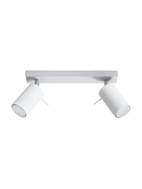 Spot plafond Etna, Blanc, larg. 30 x haut. 15 cm