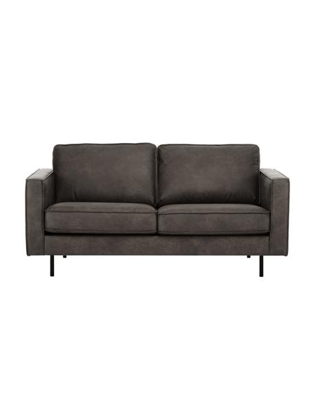 Pohovka z recyklovanej kože Hunter (2-miestna), Koža hnedosivá, Š 164 cm x H 90 cm