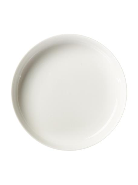 Plato hondo de porcelana Nessa, 2 uds., Porcelana dura de alta calidad, Blanco, Ø 21 cm