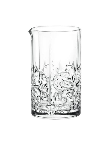 Bicchiere da miscelazione in cristallo con rilievo Tattoo, 650 ml, Cristallo, Trasparente, Ø 10 x Alt. 16 cm, 650 ml