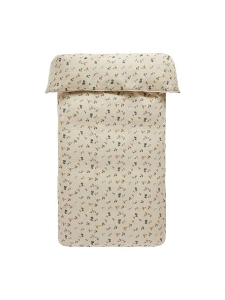 Bettdeckenbezug Belle aus Baumwollmusselin in Beige, Webart: Musselin Musselin ist ein, Beige, gemustert, B 140 x L 220 cm