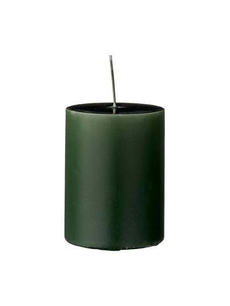 Świeca pieńkowa Lulu, 4 szt., Wosk, Zielony leśny, Ø 7 x W 10 cm