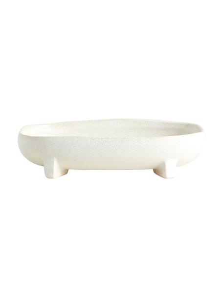 Ręcznie wykonana misa z ceramiki Pemba, różne rozmiary, Ceramika, Odcienie kremowego, D 28 x S 17 cm