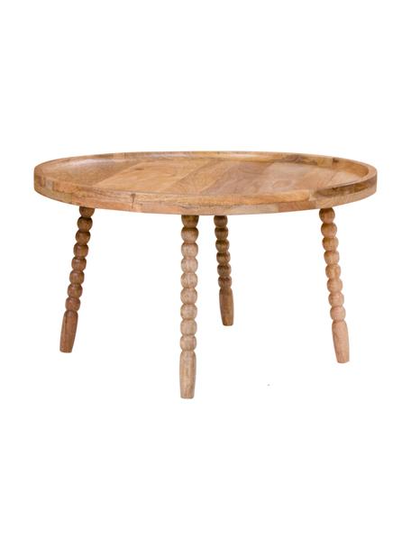 Okrúhly konferenčný stolík Jammu, Mangové drevo, Mangové drevo, Ø 60 cm