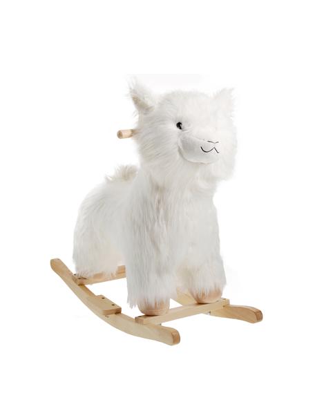 Houpací zvířátko Lama, Polyester, topol, Bílá, hnědá, Š 65 cm, V 70 cm