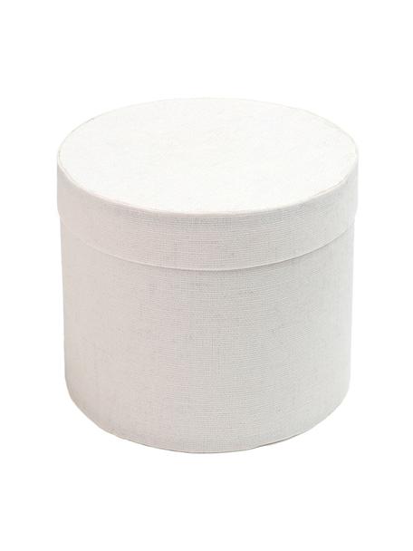 Confezioni regalo Round 6 pz, Cotone, Bianco, Ø 5 cm