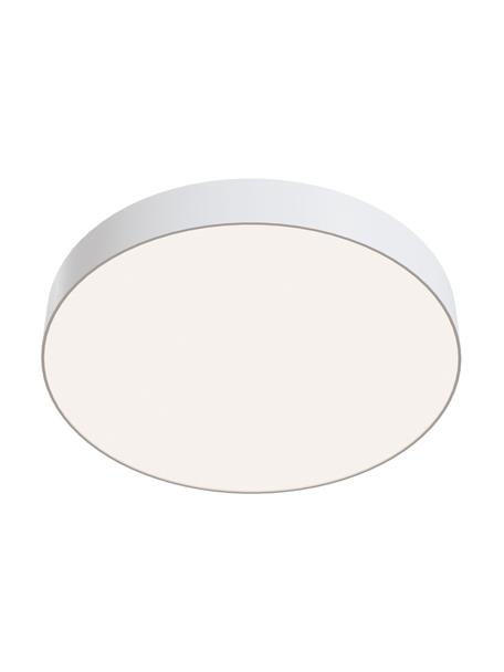 Plafoniera bianca a LED Zon, Paralume: alluminio rivestito, Bianco, Ø 60 x Alt. 6 cm