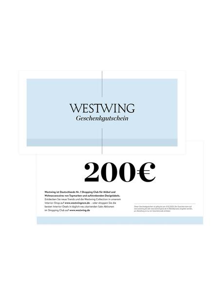 Gutscheinkarte, Gutschein auf edlem Papier, in hochwertigem Kuvert, Weiß, Blau, 200
