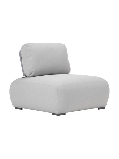 Garten-Loungesessel-Modul Olala, Bezug: 100 % Polyester Der hochw, Gestell: Metall, beschichtet, Webstoff, Hellgrau, B 103 x H 78 cm