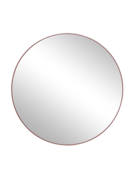 Okrúhle zrkadlo s kovovým rámom Ivy, Staroružová, Ø 55 x H 3 cm