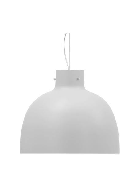 Veľká závesná lampa Bellissima, Umelá hmota, Biela, Ø 50 x V 41 cm