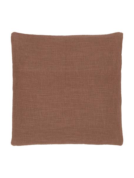 Poszewka na poduszkę Anise, 100% bawełna, Brązowy, S 45 x D 45 cm