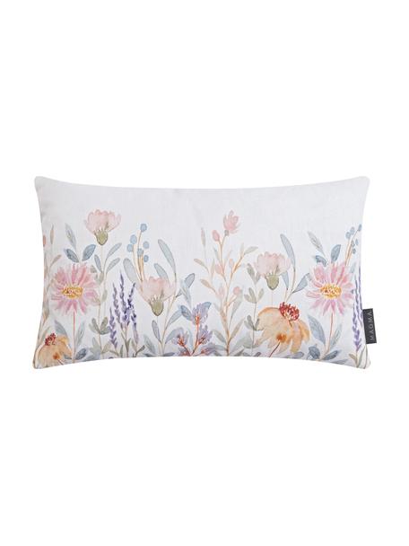 Poszewka na poduszkę zewnętrzną Wildgarden, Tapicerka: 100% bawełna organiczna, Kremowobiały, odcienie pastelowe, S 30 x D 50 cm