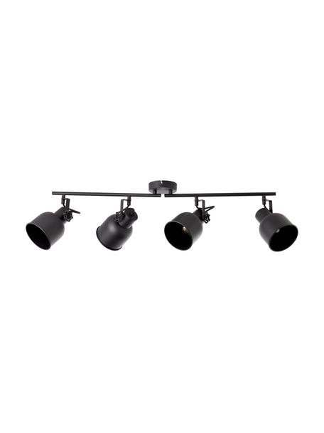 Stropná lampa Rolet, Čierna, Š 76 x V 18 cm