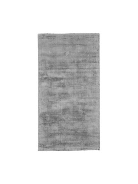 Handgewebter Viskoseteppich Jane, Flor: 100 % Viskose, Grau, B 200 x L 300 cm (Größe L)