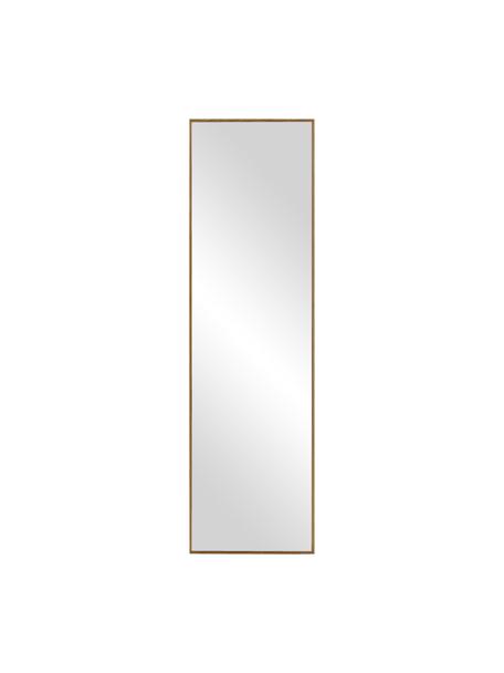 Specchio rettangolare da parete con cornice in legno di quercia marrone Avery, Cornice: legno di quercia certific, Superficie dello specchio: lastra di vetro, Legno di quercia, Larg. 40 x Alt. 140 cm