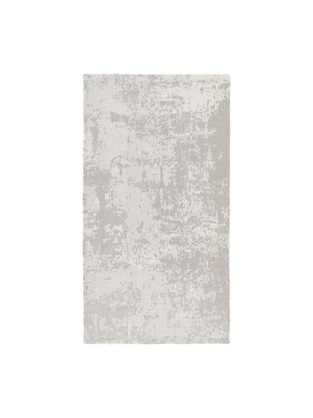 Ručne tkaný koberec s krátkym vlasom Nantes, 100% polyester s certifikátom GRS, Hnedosivá, Š 80 x D 150 cm (veľkosť XS)