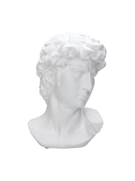 Dekorace David, Polyresin, Bílá, Š 21 cm, V 29 cm