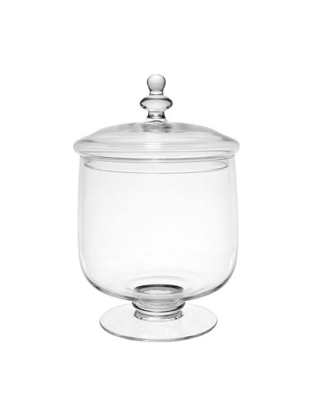 Glazen opbergpot Guimauve, Ø 20 x H 35 cm, Glas, Transparant, Ø 20 x H 35 cm