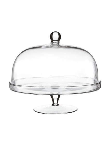 Taartplateau Noane, Glas, Transparant, Ø 30 x H 29 cm