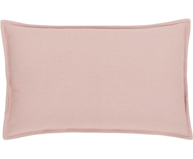 Housse de coussin en coton vieux rose Mads