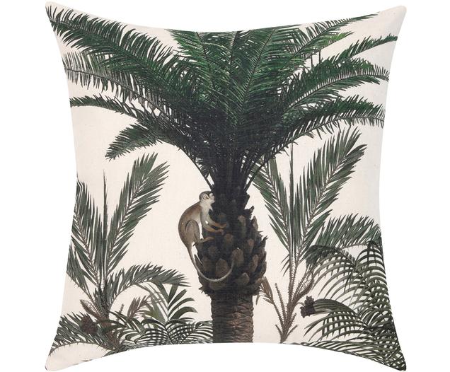 Kissenhülle Balu mit Palmenprint