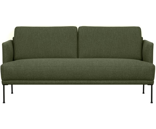 Sofa Fluente (2-Sitzer) mit Metall-Füßen