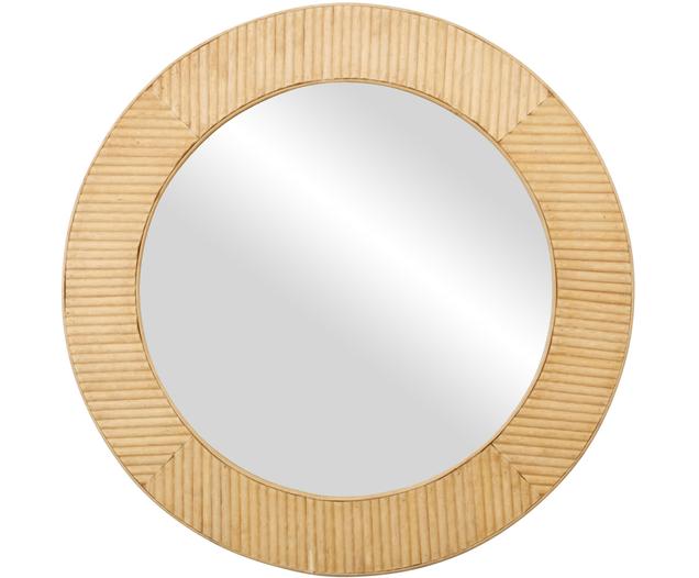 rotondo da appendere Specchio da parete rotondo in bambù rotondo 45 cm 