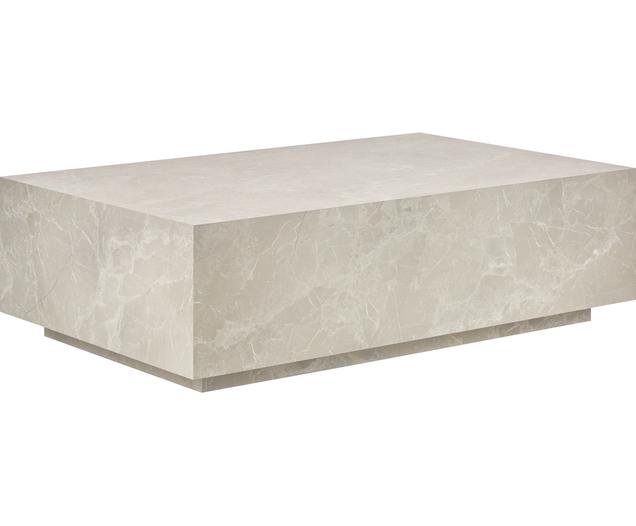 Table basse aspect travertin Lesley | Westwing