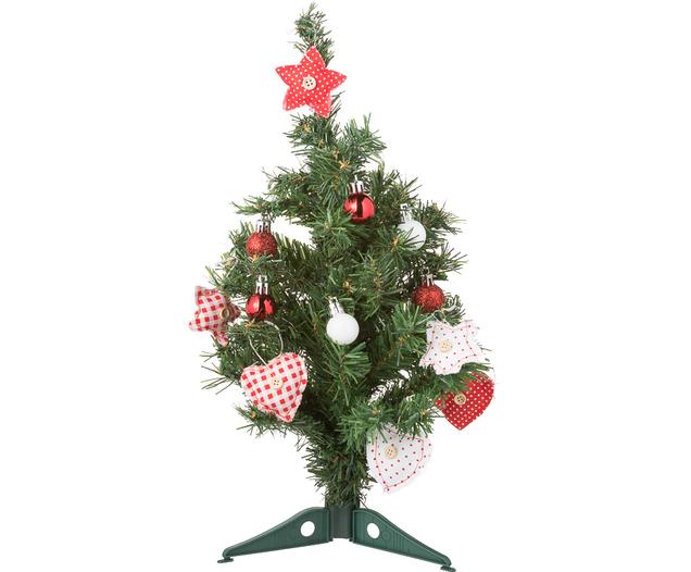 Kleiner künstlicher Weihnachtsbaum Violett H 60 cm Westwing