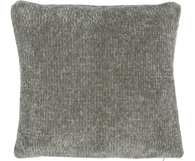 Weiche Chenille-Kissenhülle Beckett in Grün
